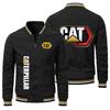 Comercio Exterior Transfronterizo Amazon Chaqueta de Motociclista Casual Cremallera Negra Delgada Estilo Punk para Hombre 2024 Logo de Coche Ropa de Hombre