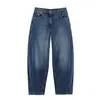 Z Estilo Europeo y Americano 2026 Nueva Moda Elegantes Jeans Casuales para Mujer de Corte Globlo de Cintura Media 6840257