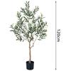 Temu Transfronteiriço Especializado em Plantas Verdes Simuladas, Plantas de Oliveira em Vasos, Sala de Estar Doméstica, Árvores Decorativas Falsas Grandes para Interior, Árvores Simuladas