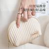 Pai Shilong nuevo bolso de maquillaje de PU semi-circular para labiales estilo ing clutch portátil de moda bolsa de aseo portátil