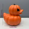 Pato calabaza de Halloween popular transfronterizo, decoración para el hogar, dormitorio, regalo, hecho de plástico, un pequeño regalo para regalar