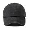 Gorra de lavado de comercio exterior transfronterizo logo bordado gorra de papá desgastada venta al por mayor tapa suave gorra con visera impresión placa ligera gorra de béisbol