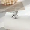 Dulce y Linda Atmósfera Navideña Estrella Lazo Árbol de Navidad Varilla Roscada de Doble Extremo Piercing de Cartílago Hélice de Hueso de la Oreja