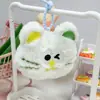 Novo material do fabricante estilo ins panda Sanrio pingente de pelúcia pequeno brinquedo pingente de mochila chaveiro de pelúcia