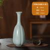 Jarrón Pequeño Cerámico Verde Sombra Flor Imitación Dinastía Song Celadón Arreglo Floral Decoración de Escritorio Zen Jingdezhen Recipiente de Flores Chino