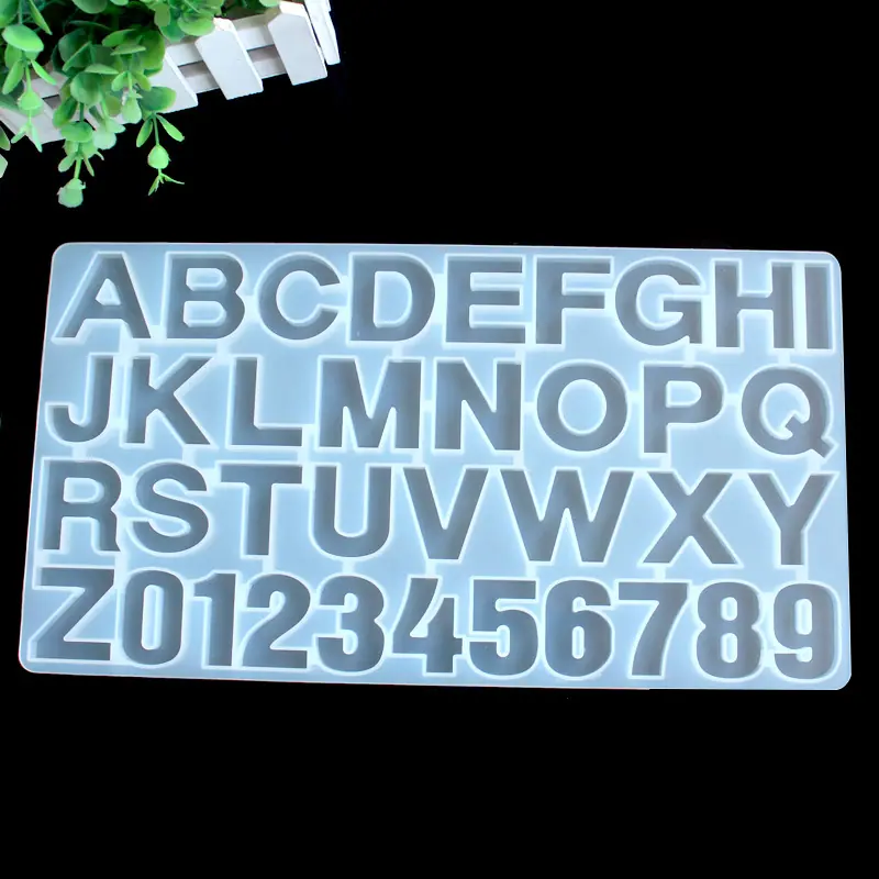 字母数字组合滴胶模具1