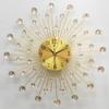Reloj de pared moderno, ligero y de lujo, para sala de estar, con sentido avanzado, para el hogar, restaurante, decorativo, para colgar en la pared, de cuarzo silencioso, transfronterizo Daifa