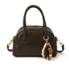 Bolsos Retro para Mujer Otoño e Invierno 2025 Nueva Moda Bolso de Hombro Único Cruzado Versátil de Gama Alta Bolso Bowling