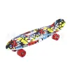 Board de Peixe Pequeno Banana Board Quatro Rodas Transfronteiriço de 27 polegadas Duas Mãos para Deslocamento de Adultos Skate de Quatro Rodas Board de Truque Único Venda por Atacado