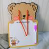 Pizarra de dibujos animados, papelería creativa, pizarra de grafiti para estudiantes, tablero de mensajes para el hogar, tablero de entrenamiento borrable repetidamente, venta al por mayor