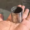 Accesorios de estantería de malla de alambre cromado tubo de junta de bambú de 25,4 mm clip metálico antiestático hebilla de plástico pie de base metálico