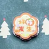 Clip de PP de texto de flor de dibujos animados clip de sellado de regalo decorativo clip para notas artículo lindo para estudiantes artículos pequeños de 2 yuanes al por mayor