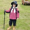Ropa para niños Chaqueta de forro polar para niños 2025 Nuevo Otoño e Invierno Parka para niños Chaqueta de algodón Chaqueta acolchada gruesa para bebé