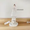 Calentador de Velas Europeo y Americano Amazon con Temporizador y Regulador de Intensidad, Altura Ajustable, Madera Maciza Cuadrada Aromaterapia