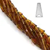 Venta al por mayor de fábrica cuentas de cristal de color galvanizado cuentas sueltas accesorios creativos para joyería DIY Cuentas de cristal DIY hechas a mano