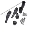 Adecuado para Piezas de Modificación de Motocicleta Kawasaki Zx-10R 2006-2007 Protector Anticaídas Corporal Pegamento Anticaída para Parachoques