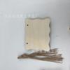Etiqueta de madera en blanco, tarjeta de mascota manuscrita, corte láser, placa de puerta, decoraciones de madera
