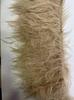 Venta al por mayor al contado 15cm Alto Imitación Pelo de Visón Largo Barba Borla Encaje Encaje de Plumas Ingredientes de Ropa de Felpa
