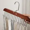Nuevos Percheros de Alta Gama 2024, Perchas para Tirantes, Ropa Íntima, Perchas para Ropa Interior, Perchas para Mujer, Perchas de Doble Gancho, Perchas de Madera al por Mayor