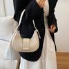 Bolsas Transfronterizas para Mujer, Bolsos Simples de Moda Otoño 2025, Bolsos de Hombro tipo Bollo de Moda
