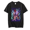 Camiseta Hombre Chainsaw Man Power Camisetas Gráficas Estéticas para Pareja