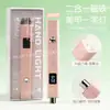 Kaniu Arte de Uñas Luz Blanca Amigable con los Ojos Lámpara de Tira Portátil Magnética Doble Uso Conveniente Recargable Lámpara de Curado de Esmalte en Gel Secado Rápido