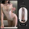 Lemon Story Lencería Sexy Uniforme Sexy Tentación Deseo Puro Pechos Pequeños Pechos Reveladores Libre de Quitarse Mono 8087
