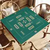 Novo Tapete de Mahjong Chinês Silencioso para Uso Doméstico Tapete de Mesa de Mahjong de Veludo Cristalino Tapete Toalha de Mesa Especial para Jogos de Cartas Guandan Poker