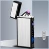 Encendedor WF16 de doble arco con encendido USB y carga por USB con logotipo de doble arco LED, venta al por mayor de fábrica