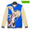 Jaqueta de Beisebol Estilo Coreano da Moda Estampada Amazon Angelsofdeath Primavera e Outono para Mulheres Atacado Estilo Casual