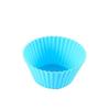 Fornecimento Direto da Fábrica de Forminha de Muffin de Silicone, Reutilizável e Resistente à Temperatura, Moedor de Bolo, Forma Doméstica para Bolo de Arroz