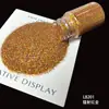 Brillo láser flash de 0.2 mm DIY hecho a mano cáñamo fluido pegamento de cristal pintura polvo de brillo láser colorido lentejuelas