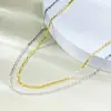 Nuevo Collar de Nariz de Cerdo de Plata S925 Importado de Italia Cadena para Clavícula Uso Individual con Colgante Uso Apilado Venta Caliente