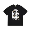 Suministro Exclusivo Transfronterizo Marca Japonesa de Moda Estampado de Camuflaje Cuello Redondo Suéter Holgado Manga Corta Camiseta Juvenil Camiseta de Verano