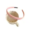 Faixa de Cabelo Infantil com Cabeça de Esponja Cor Macaron Acabamento de Cabelos Curtos Acessórios de Cabelo Meninas Faixa Antiderrapante Grampo de Cabelo para Menininha