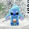 Nuevo Llavero de Muñeca Stitch Caja Sorpresa Stitch Postre Lilo y Stitch Plástico Blando PVC Colgante Pequeño para Mochila Escolar