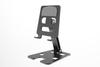 Soporte Plegable para Teléfono de Aleación de Aluminio, Ajustable, Portátil, de Escritorio Perezoso, Metálico, al por Mayor, Soporte Dual Portátil para Tableta