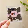Lindo Set de Gomas para el Cabello para Niños que No Dañan el Cabello, Bandas Elásticas de Alta Elasticidad para Niñas y Bebés, Cuerdas Pequeñas para el Cabello del Tamaño de un Pulgar