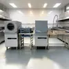 Máquina de Lavar Louça Comercial Totalmente Automática com Tampa Aberta, Desinfecção e Limpeza em Alta Temperatura, Aço Inoxidável 304, Fornecimento Direto do Fabricante, Certificado CE