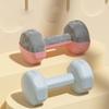 Mancuernas Deportivas Recubiertas de PVC para Mujeres, Equipo de Fitness para el Hogar, Mancuernas de Cemento para Entrenamiento de Músculos del Brazo, Mancuernas Hexagonales