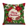 Fronha de Almofada de Rena de Natal Fofa Criativa Amiga da Pele Casa Decoração de Quarto Encosto Encosto de Carro