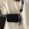 Bolso Pequeño Popular Tejido de Correa Ancha Transfronterizo para Mujer 2026 Nuevo Bolso de Hombro Elegante de Moda Bolso Cuadrado Pequeño Cruzado