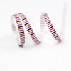10mm Halloween Ribbon Halloween Party Scene Decoração Bow Headwear Material Inglês Carta Fita de cor sólida