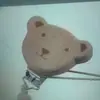 Pinza para Chupete de Madera de Haya para Bebés y Niños Pequeños, Accesorio de Cadena Anti-Caída, Pinza de Madera Maciza, Pinza de Seguridad Anti-Pérdida de Madera para Chupete DIY