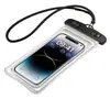 Bolsa Impermeable para Teléfono Móvil con Pantalla Táctil, Bolsa Sellada Auto-sellante para Nadar, Funda Impermeable Sellada para Teléfono Móvil para Disparar en la Playa, Buceo, Rafting