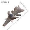 Brinquedo de Pelúcia para Cachorro com Voz Molar Resistente a Mordidas Aliviando Sonolência Companheiro Cão Pequeno Teddy Golden Retriever Suprimentos para Animais de Estimação