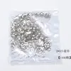 Decoración de uñas con base plana y forma de diamante blanco, tamaño pequeño, mini gotas de agua, amor, cuadrado, diamante transparente, accesorios para decoración de uñas al por mayor