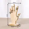 Criativo Pé em Forma de Bambu Colar Tornozeleira Joias Suporte de Exibição Pingente de Colar Suporte de Exibição de Joias Suporte para Fotografia