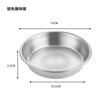 Venta al por mayor de fábrica de acero inoxidable 304, plato de encurtidos al estilo coreano, plato de salsa plana, plato para mojar, plato frío, plato de aperitivos, plato de condimentos