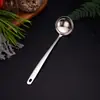 Colador para Hot Pot Cuchara para Sopa de Acero Inoxidable Set Grande Pequeño para el Hogar Cuchara para Sopa Mango Largo Cuchara para Sopa Engrosada